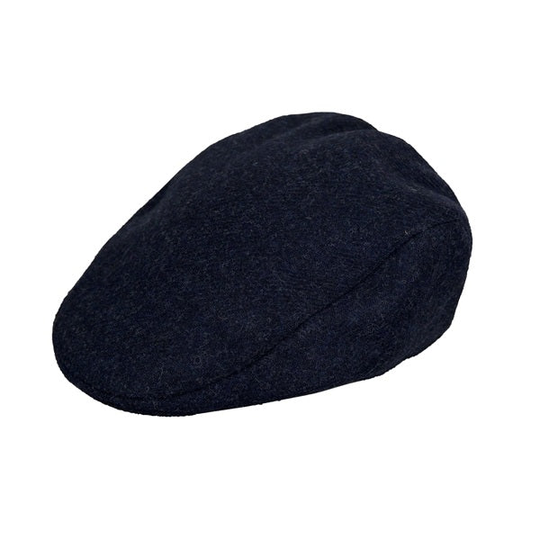 Dents Men's Plain Wool Flat Cap DE71-0054