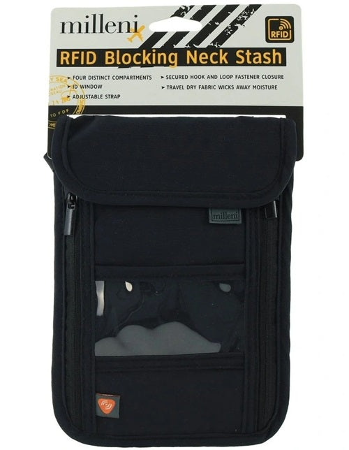 Milleni RFID Travel Neck Stash MT001