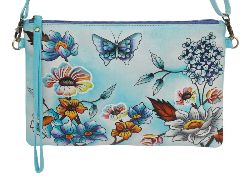 Modapelle Hand Painted Leather Crossbody Bag 3192