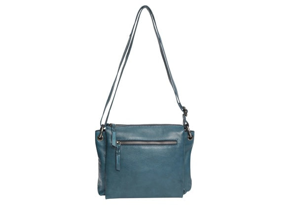 Modapelle Leather Woven Crossbody Bag UL7833