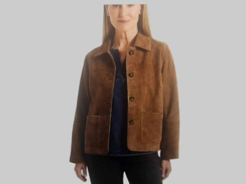 Suede Short Jacket