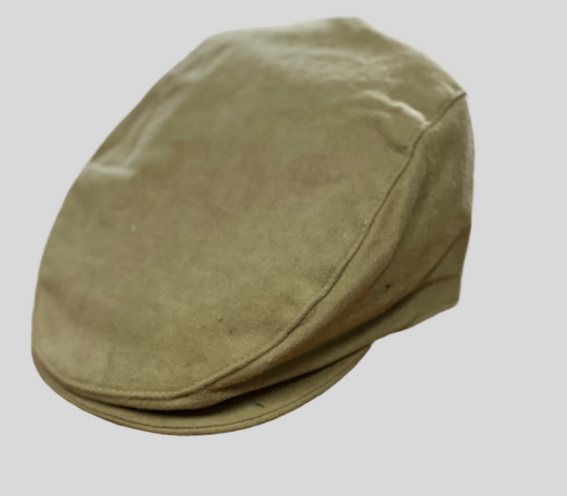 Dents Men's Plain moleskin Flat Cap DE71-0055