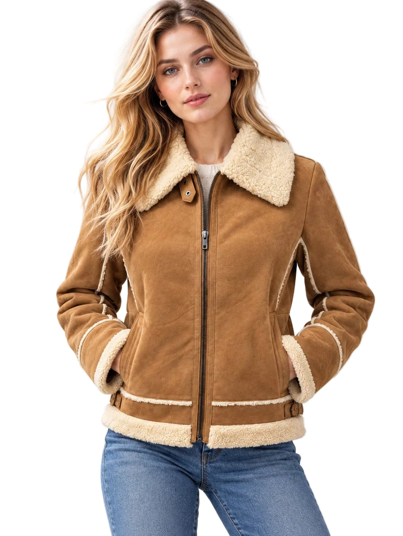 Fur Women's Sheepskin Jacket