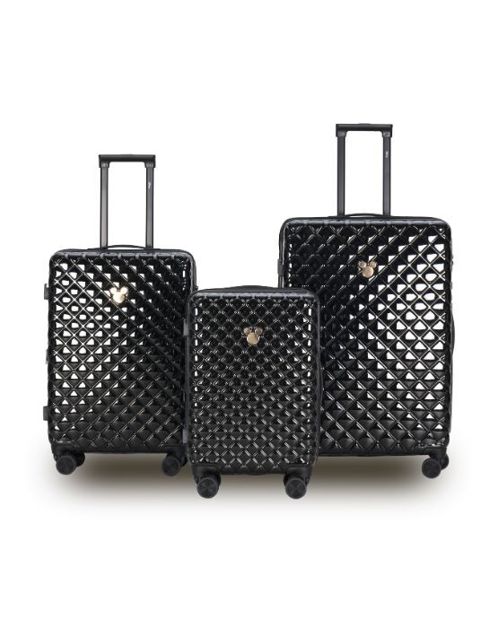 Disney Mickey Mouse Set of 3 Hard Sided Trolley DIS323SET