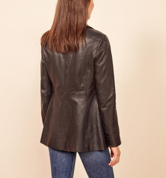 Emma Women’s Lambskin Blazer Jacket