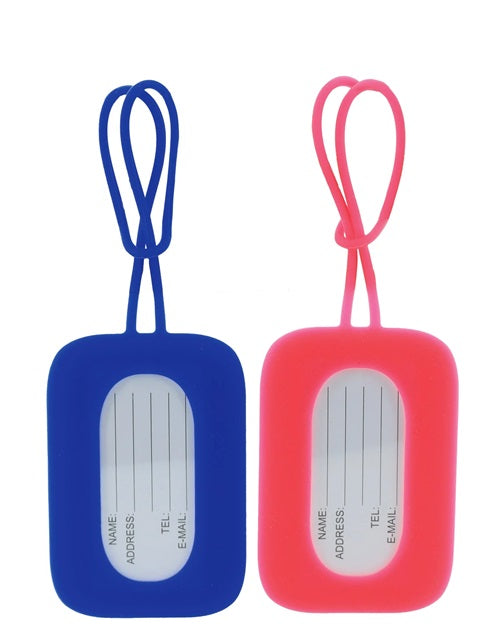 Milleni Travel Silicone Luggage Tags (2 PK) MT018