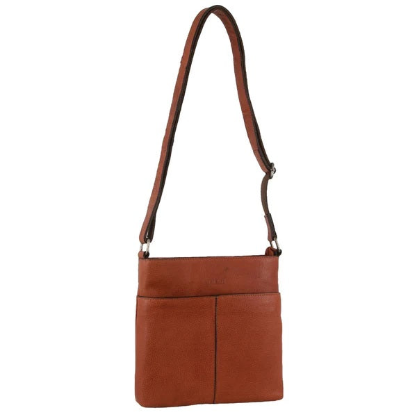 Milleni Soft Italian Leather Crossbody Bag NL3739