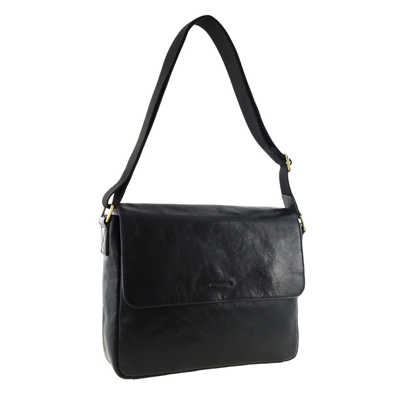 Pierre Cardin Leather Crossbody Laptop Bag PC4094