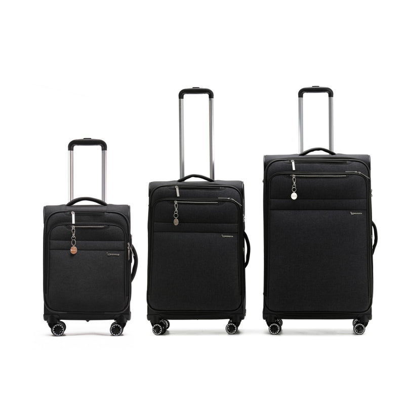 Qantas Adelaide Soft Luggage Set of 3 QF400SET