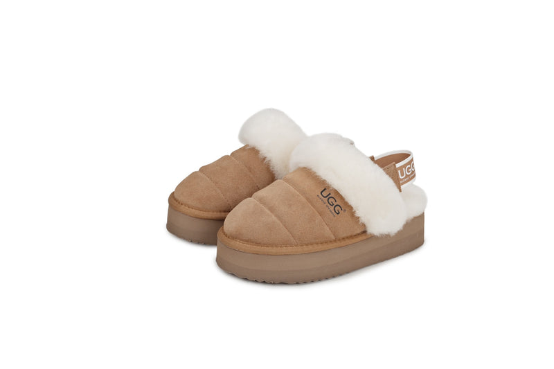 Ugg Platform Slipper/ Scuff Australian Sheepskin AUZ58