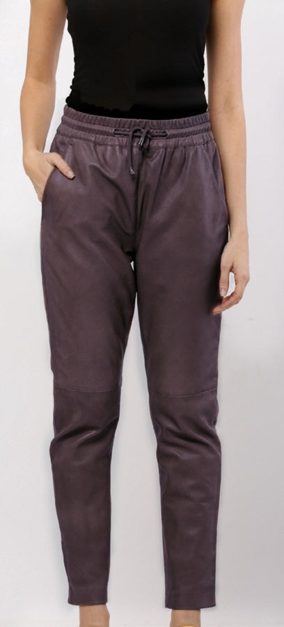 Women's Leather Pants /Joggers Carillo