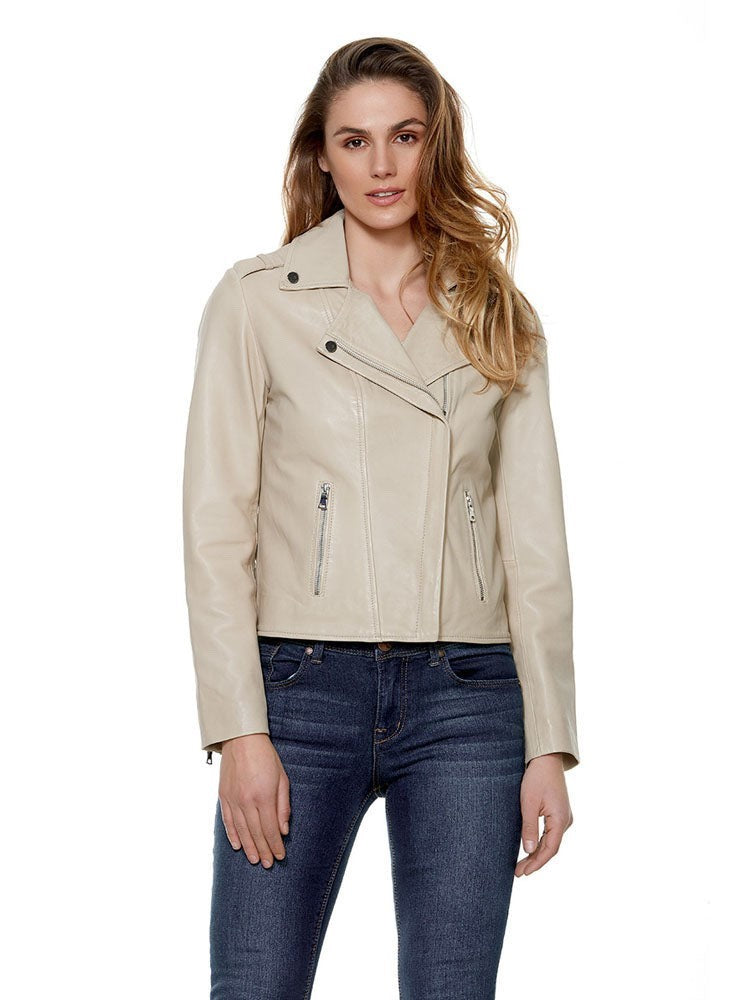Core Women’s Soft Leather Biker