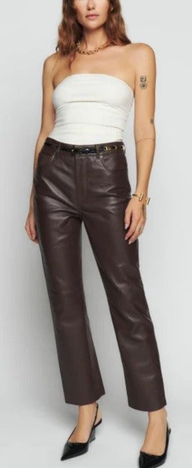 Pixie women’s Leather Jean Pants