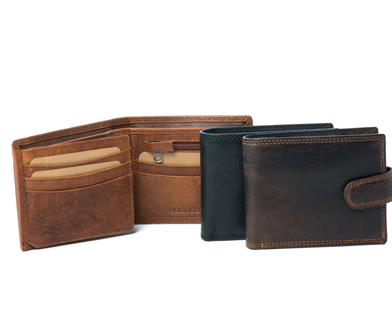 Oran Luca Men's Leather Wallet RH1406