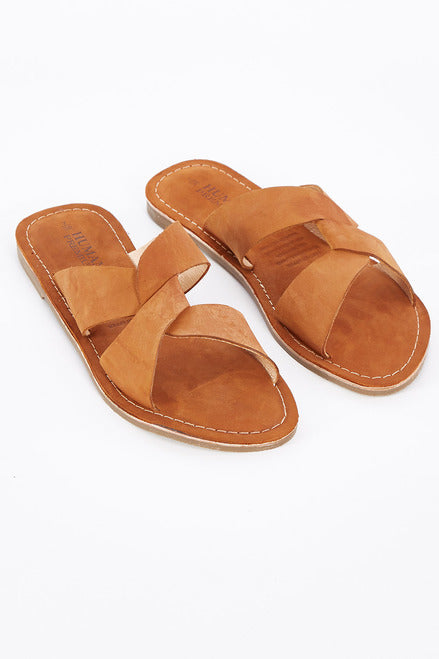 Human Premium Chapel Leather Slide