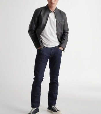 Men's Lambeskin Zip Jacket MJKT50