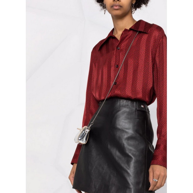 Mariana Soft Leather Short Skirt