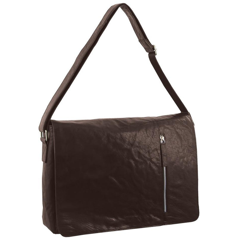 Pierre Cardin Rustic Leather Computer/Messenger Bag PC2798