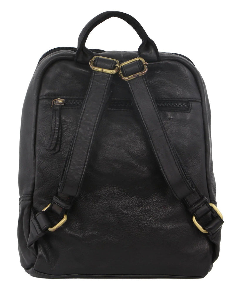 Pierre Cardin Woven Leather Backpack PC3314