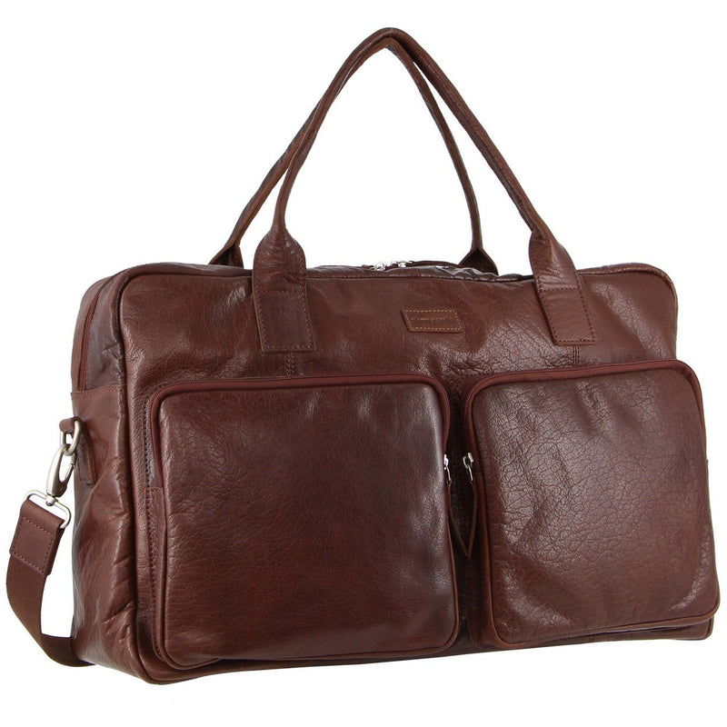 Pierre Cardin Leather Overnight Bag PC3042