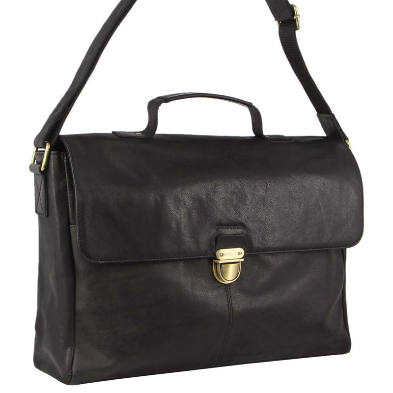 Pierre Cardin Rustic Leather Computer Bag PC3132