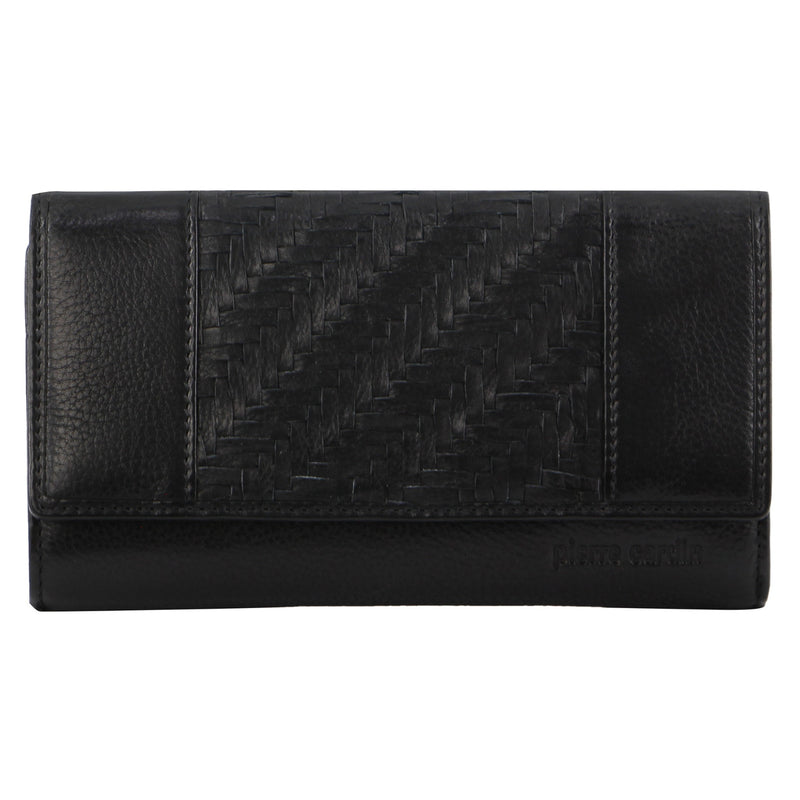 Pierre Cardin Woven Italian Leather Wallet PC3489