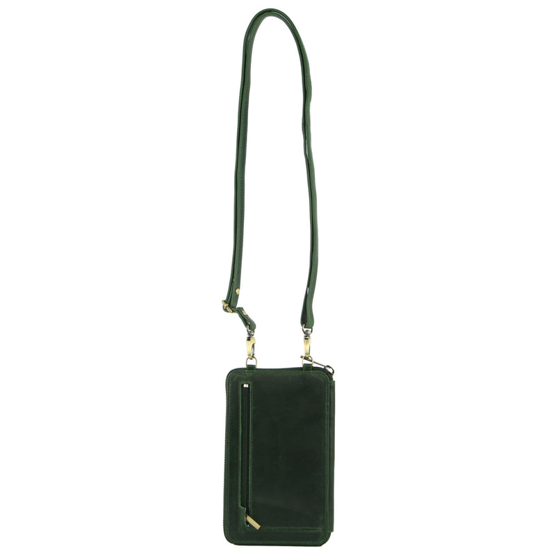 Pierre Cardin LeatherCross Body Organiser Bag/Wallet Clutch PC3525