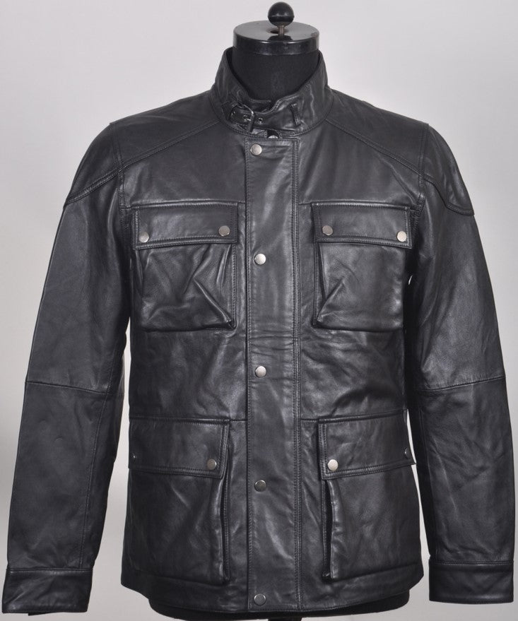 Men's Italian Leather 3/4 Jacket - Will