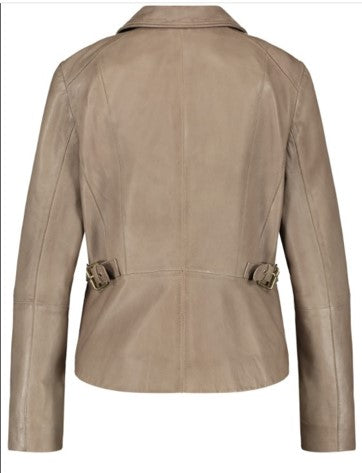 Womens Leather Zip Jacket  630003