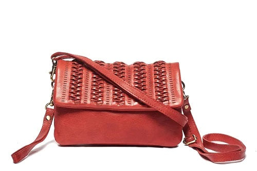 Oran Cora Leather Clutch/Crossbody Bag ORRH493