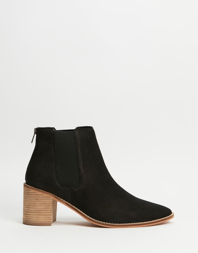 Human Premium Gibs Nubuk Leather Ankle Boot