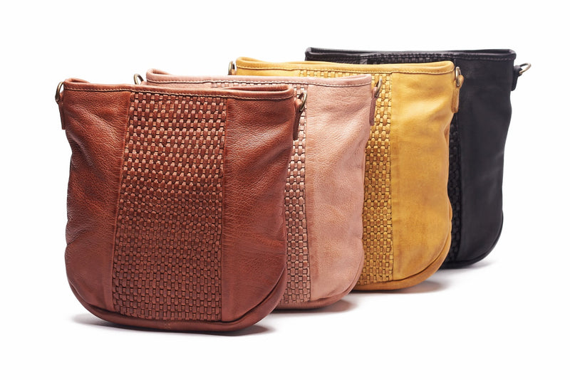 Oran Susie Women's Leather Woven Bag ORRH2250