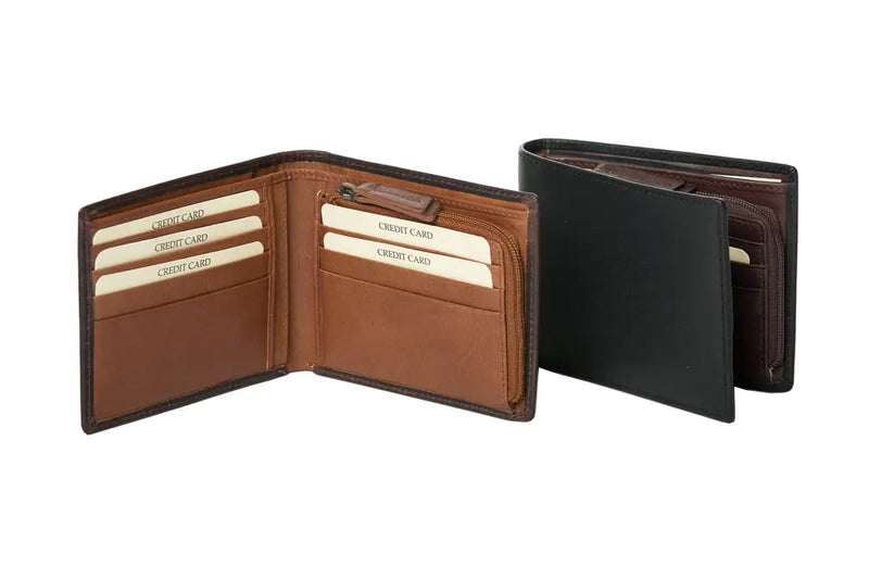 Oran Kingstoni Two Tone Men's Leather Wallet RH-3181