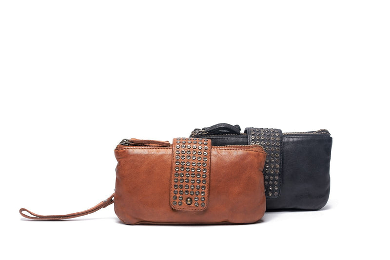 Oran Anya Leather and Studed Crossbody Bag RH-41104