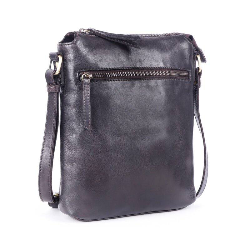 Oran Griffith Vintage Leather Messenger Bag RH2575
