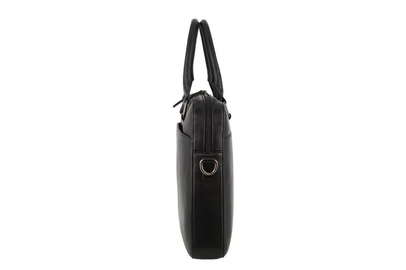 Pierre Cardin Multi-Compartment Leather Computer Bag PC3817