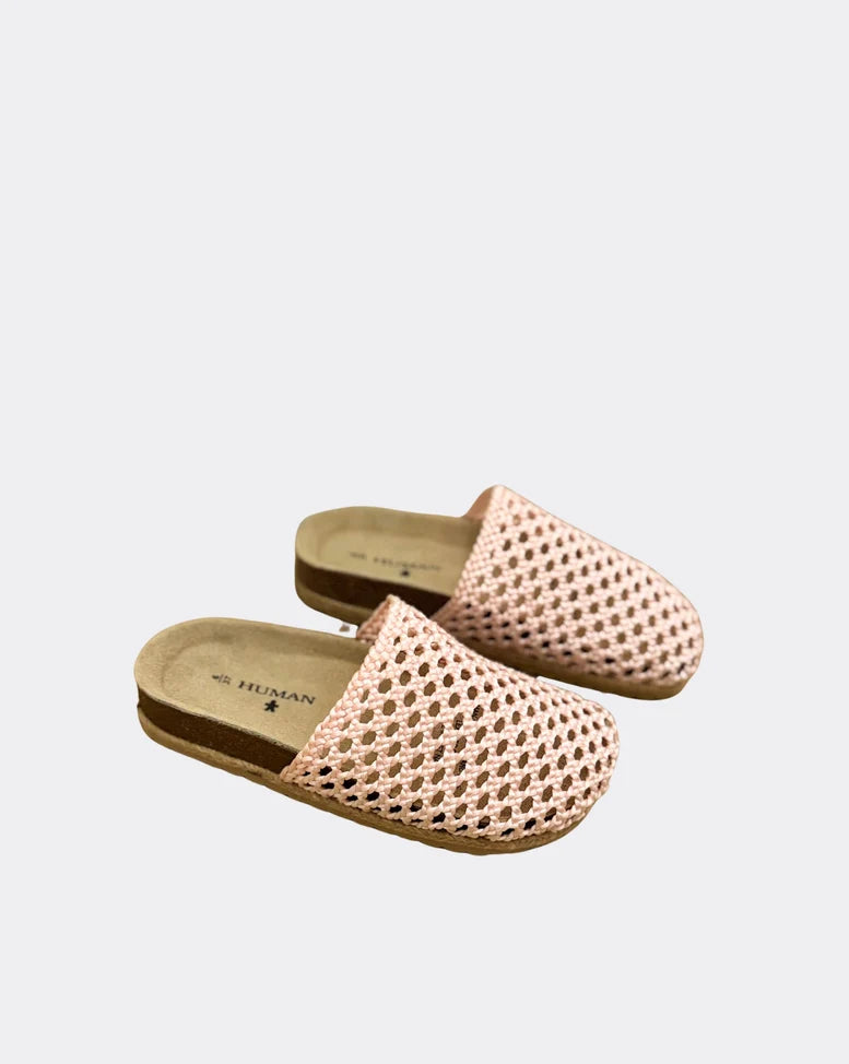 Human Premium Alexi Raffia Woven Slides
