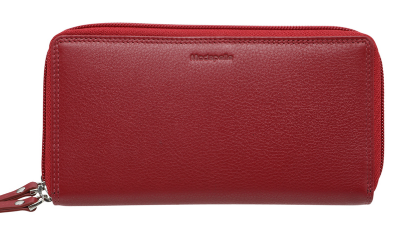 Modapelle Leather Zip Wallet UL7503