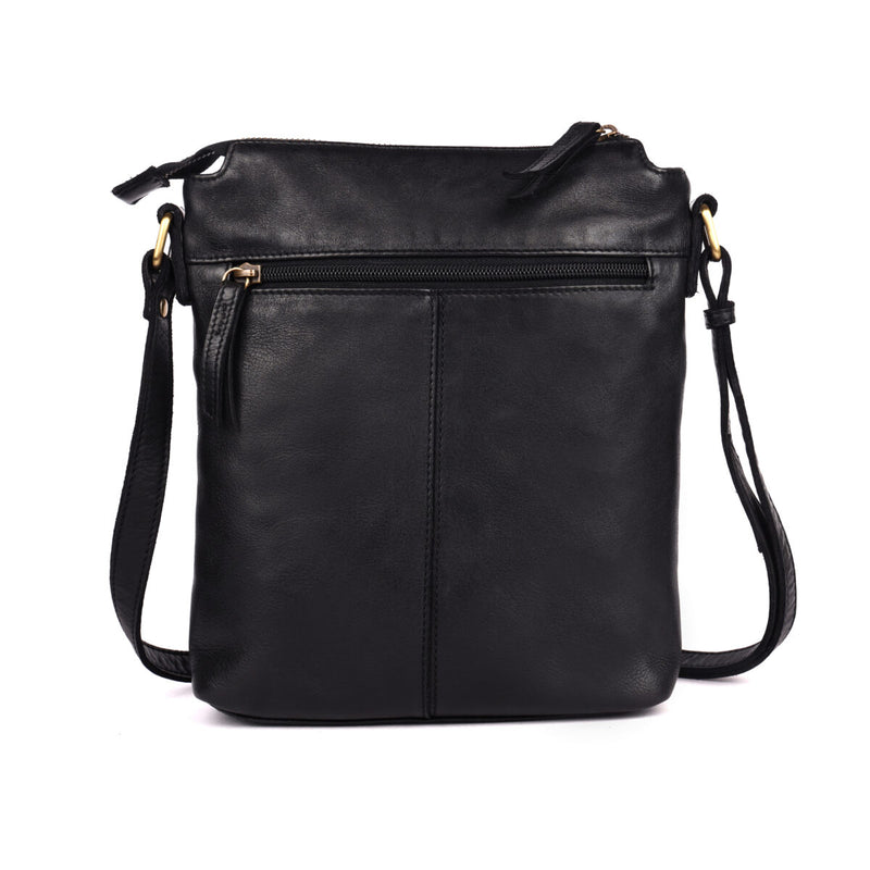 Oran Griffith Vintage Leather Messenger Bag RH2575
