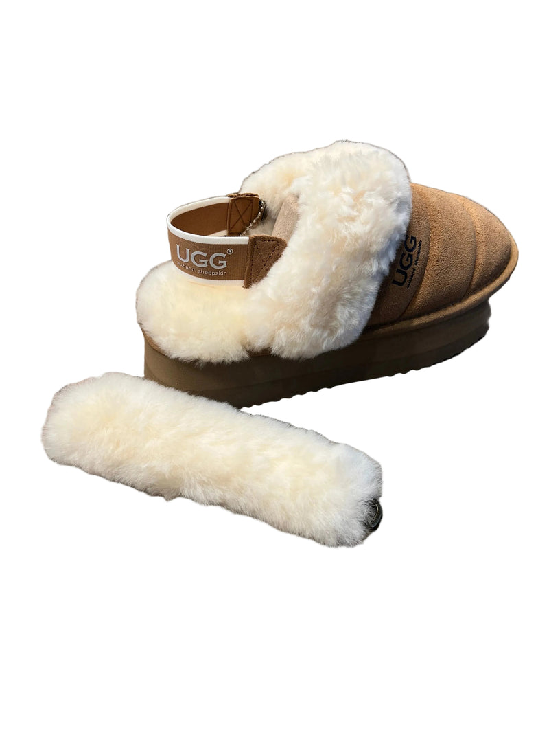 Ugg Platform Slipper/ Scuff Australian Sheepskin AUZ58