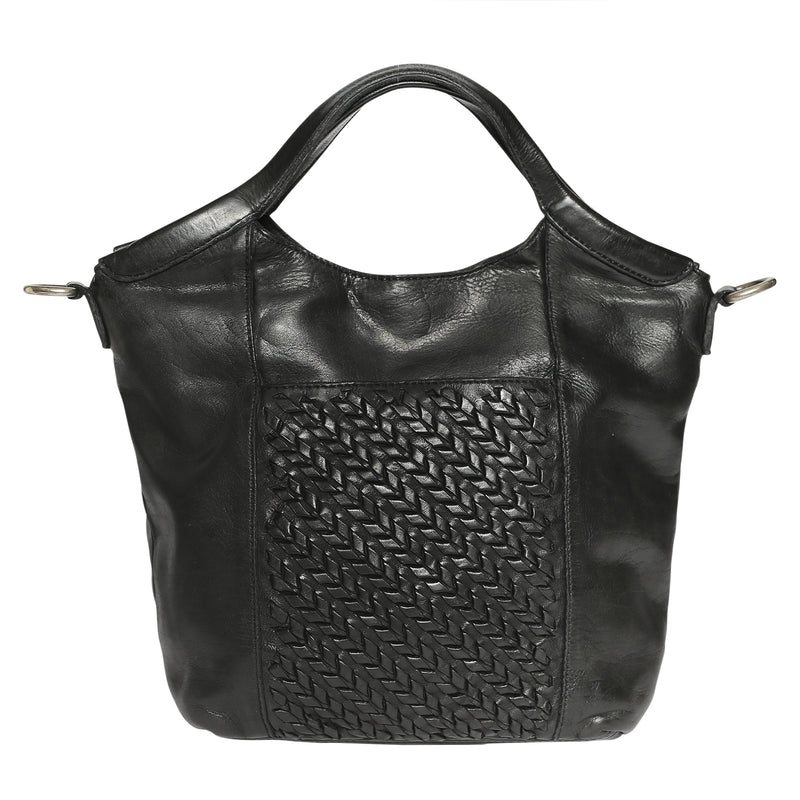 Modapelle Woven Leather Tote Bag  UL7767