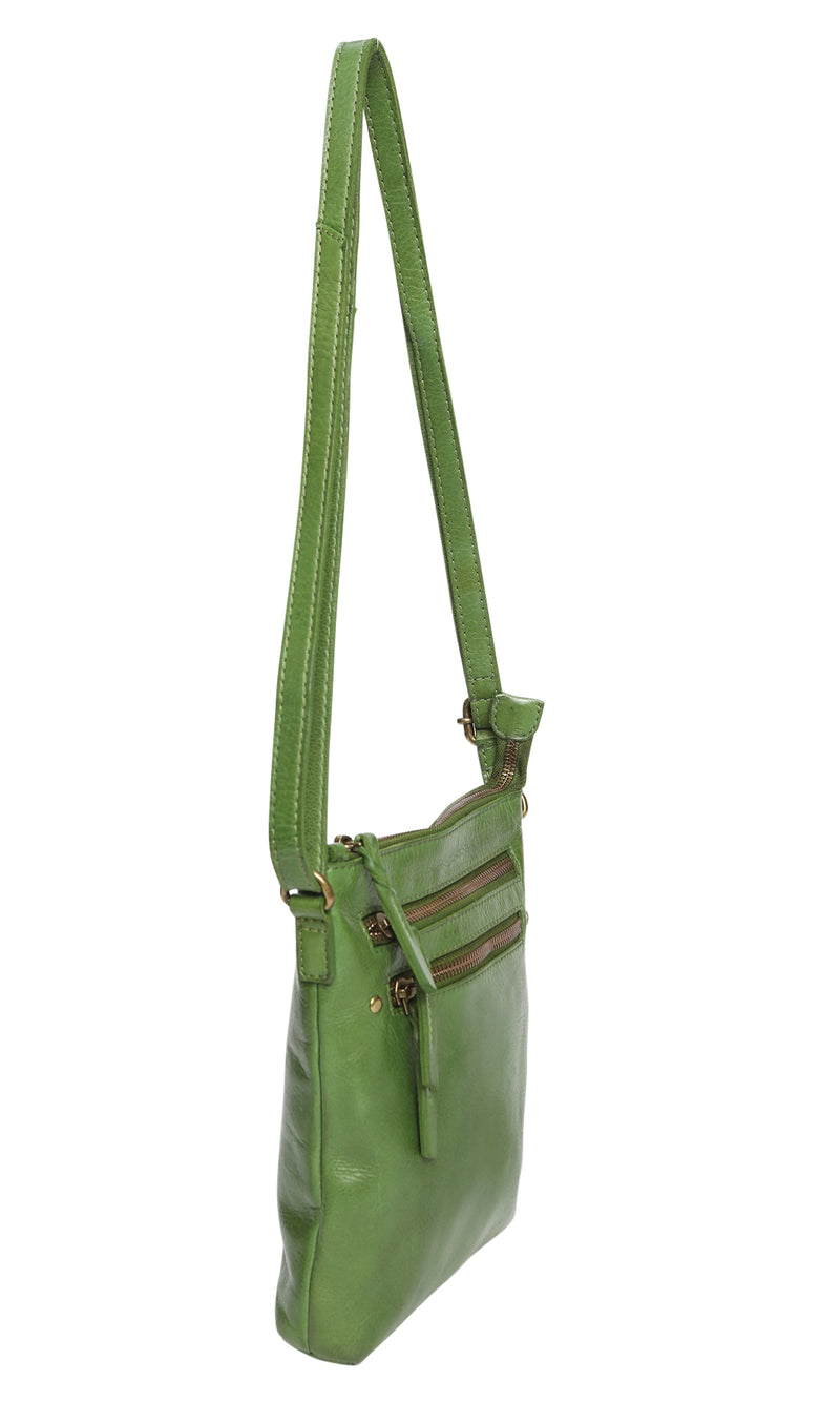 Modapelle Vintage Leather Crossbody Bag  UL7851