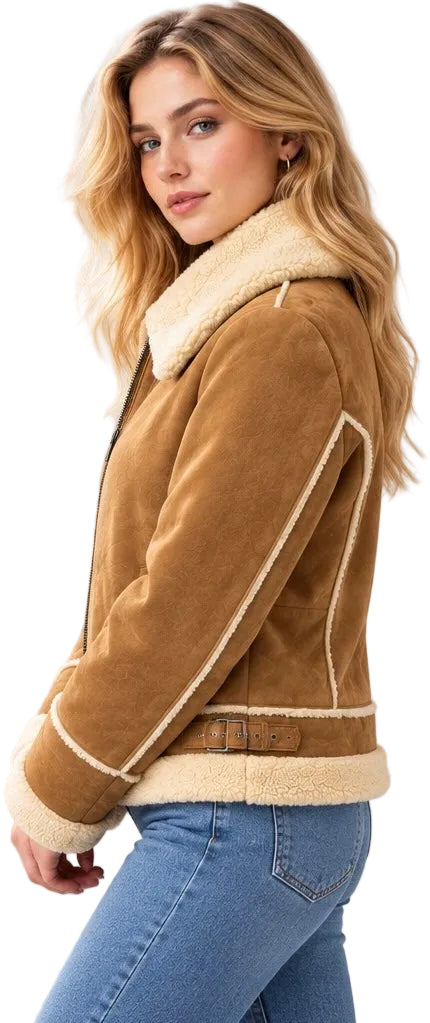 Fur Women's Sheepskin Jacket