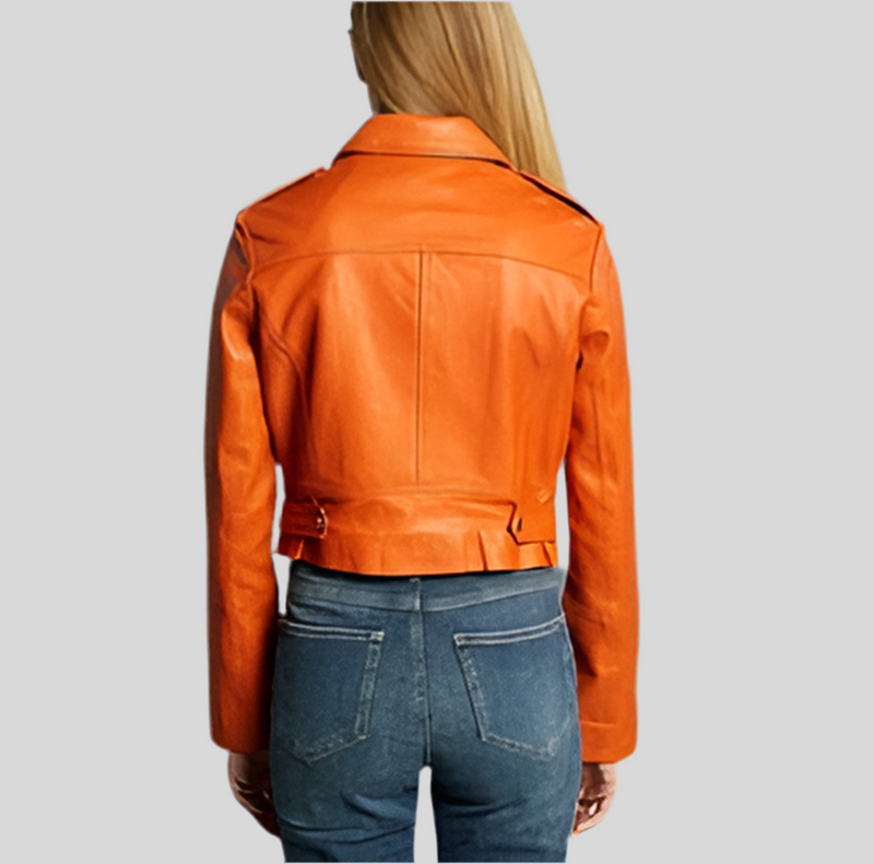 Crimson Women’s Biker Jacket