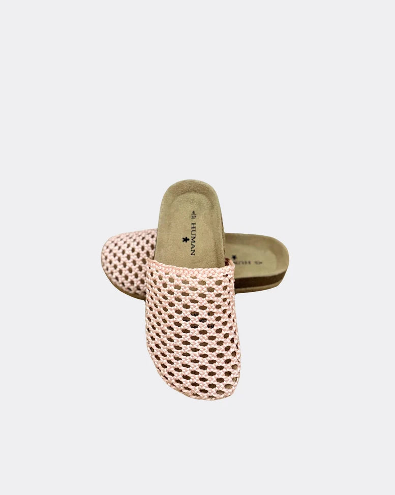 Human Premium Alexi Raffia Woven Slides