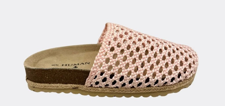 Human Premium Alexi Raffia Woven Slides