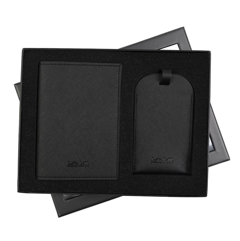 Kate Hill Passport Holder and Luggage Tag Gift Set KA120