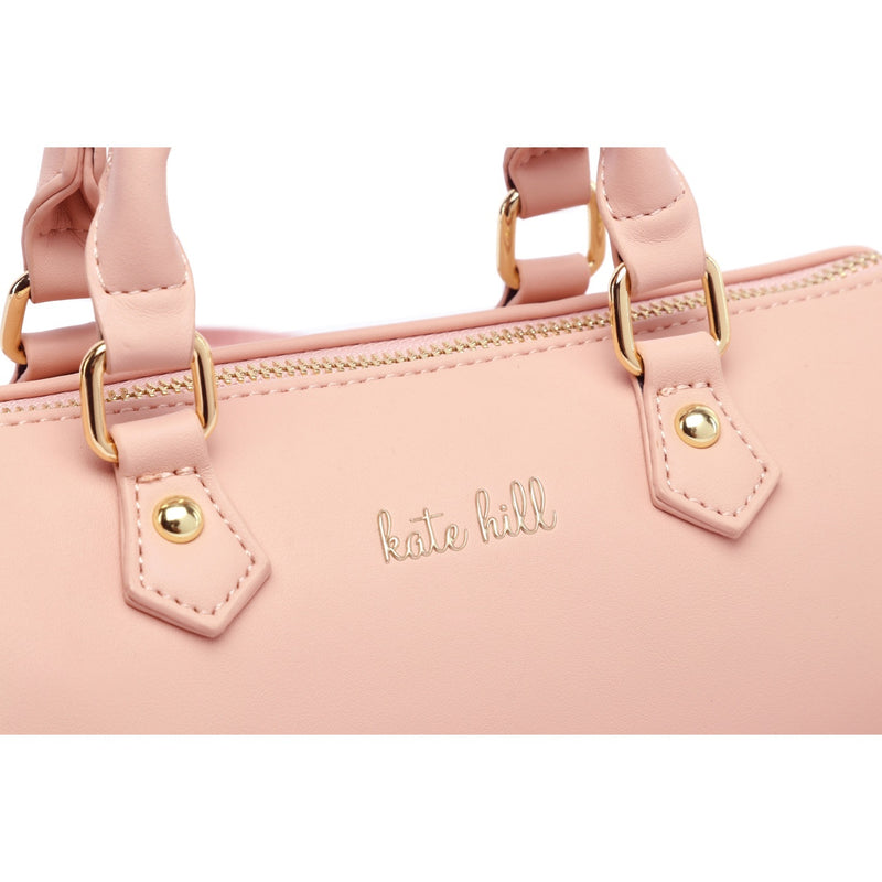 Kate Hill Cali Vegan Leather Cylinder Bag KH22024