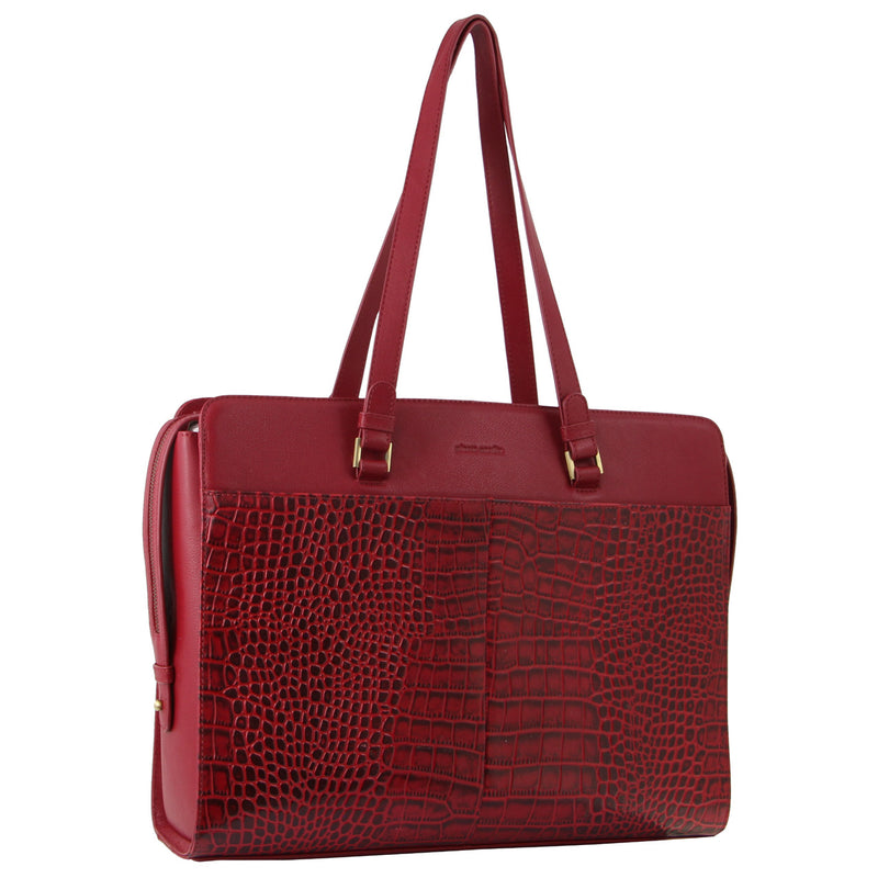 Pierre Cardin Women's Leather Tote/Laptop Bag PC3275
