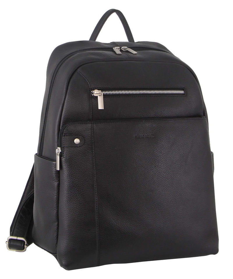 Pierre Cardin Leather Laptop Backpack PC3341